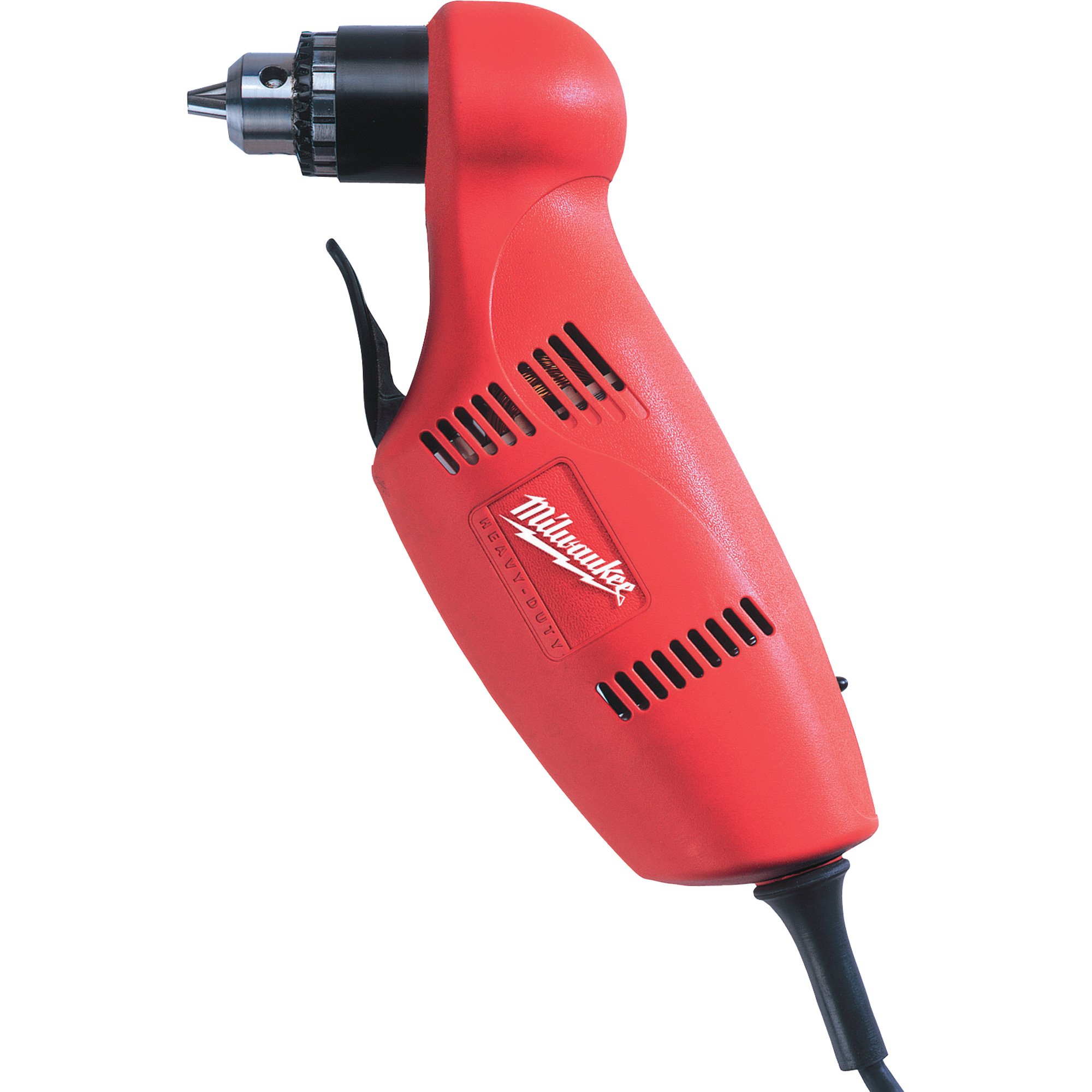 Milwaukee Electric Drill — 3/8in. Chuck Size, 1300 RPM, 3.5 Amp, Model# 0370-20